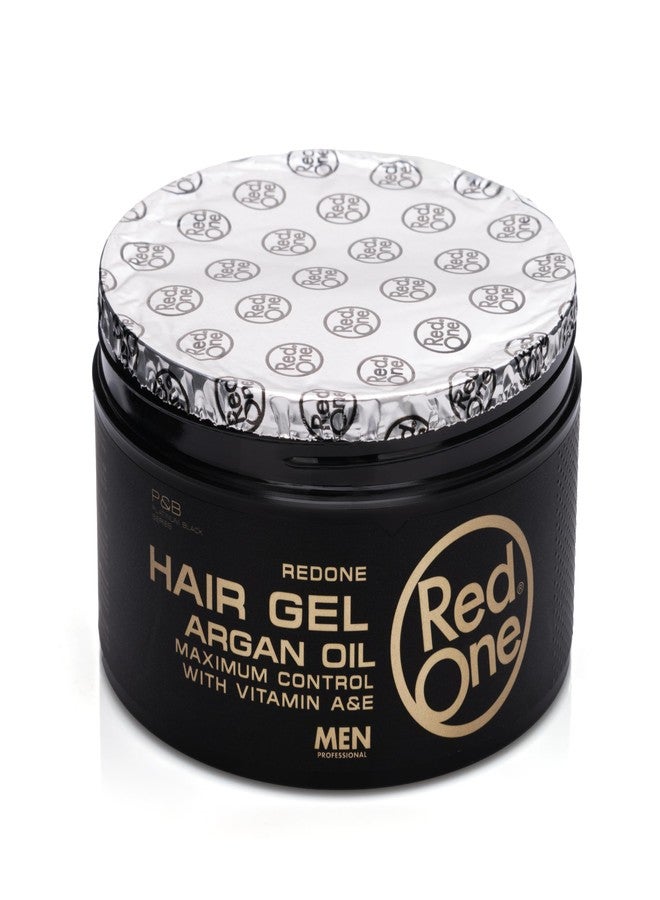 Redone Argan Hair Gel 13.5 fl oz (400ml) | Strong Hold Styling Gel for Men & Women | Argan Oil Infused Hair Gel for Curly, Slick Back & Natural Styles | High Shine, Eco-Friendly Formula - Image 4